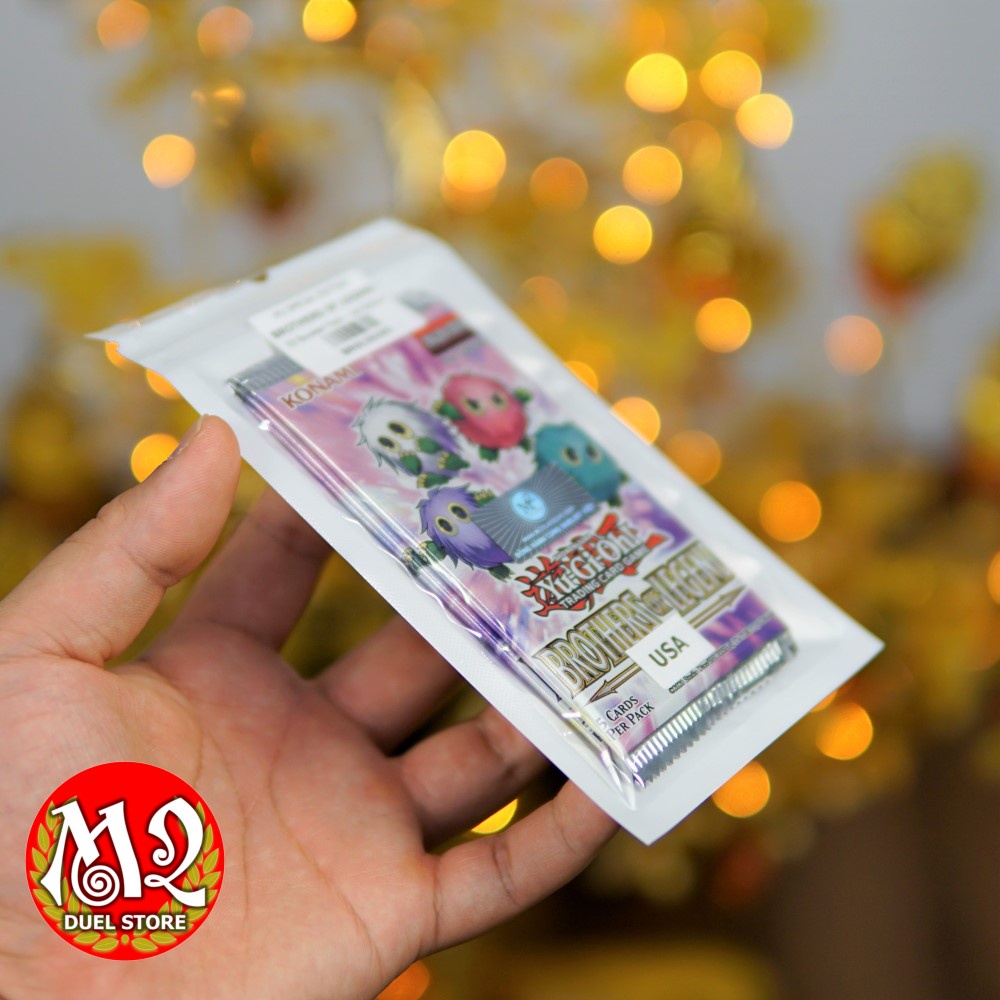 Gói combo Yugioh 03 Booster pack Brothers of Legend - M2 Special Edition - Lá bài thật chính hãng