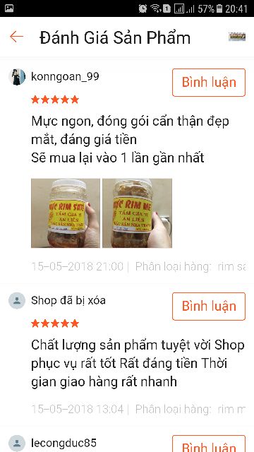 Mực rim me cán /Mực rim sa tế cán hũ 200gram - ăn vặt Nha Trang