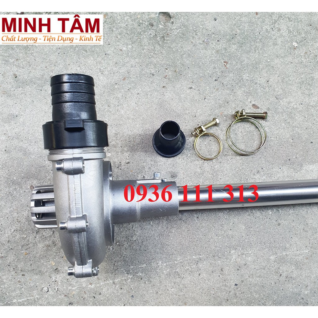 Đầu Bơm Nước Lắp Máy Cắt Cỏ Hợp Kim Nhôm