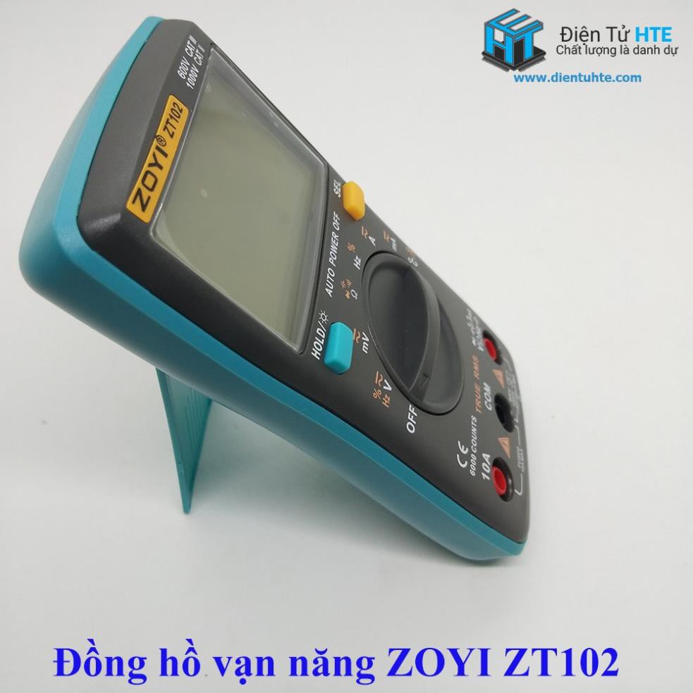 Đồng hồ vạn năng số ZOTEK ZOYI ZT102 TRUE RMS - Bảo hành 1 năm