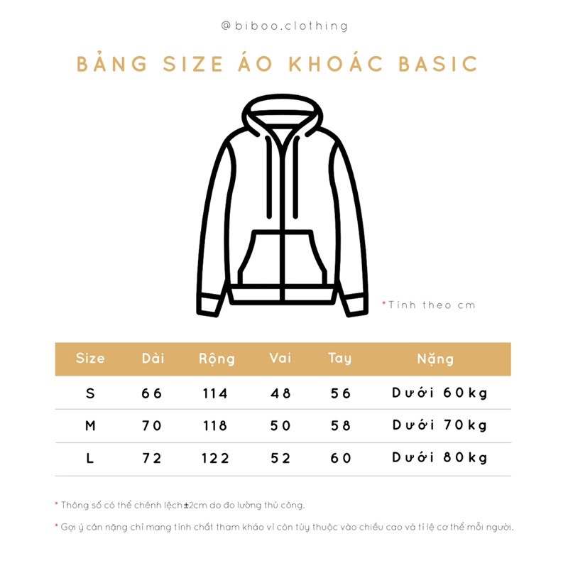 BIBOO - Áo khoác dù BIBOO basic form cơ bản - JACKET DÙ