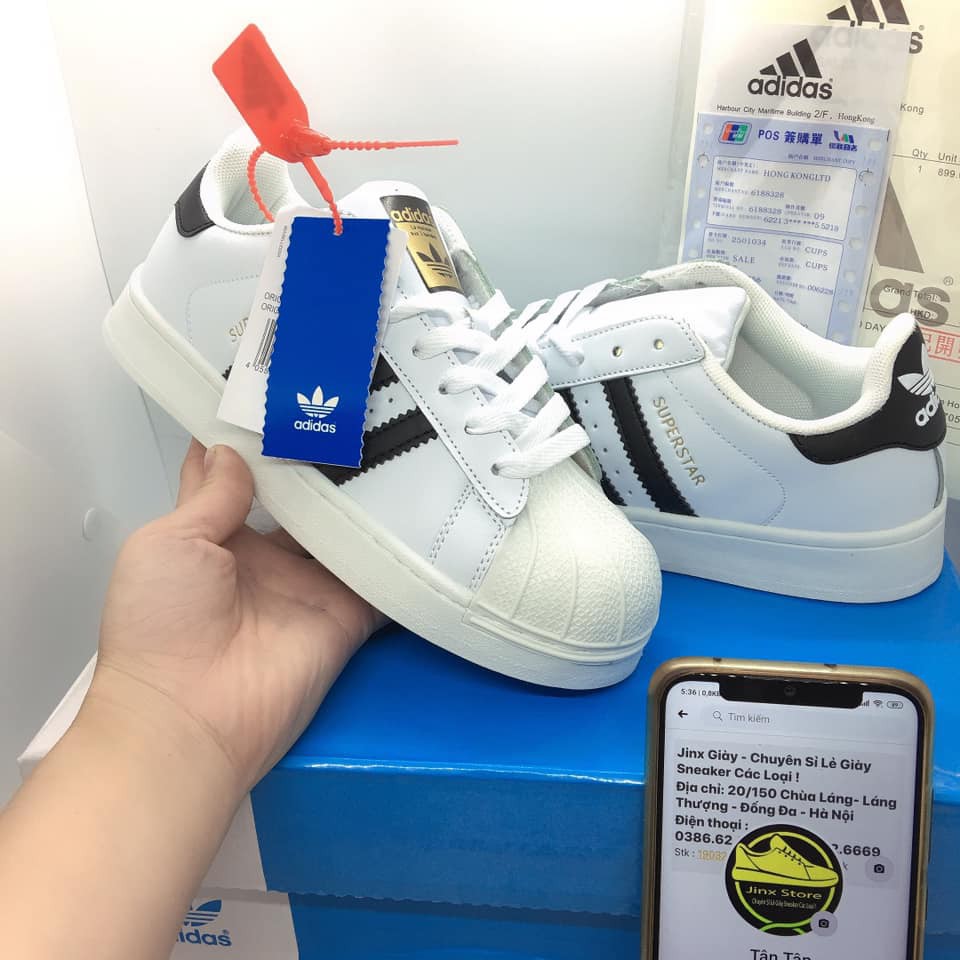 [ FREE SHIP ] giày thể thao, giày sneaker trắng das superstar mũi sò tem vàng  hàng 11 cao cấp đủ size nam nữ Jinx Store | BigBuy360 - bigbuy360.vn