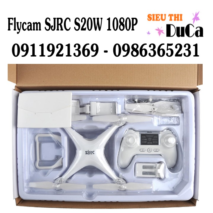 Flycam SJRC S20W Dual GPS Phiên bản 1080P