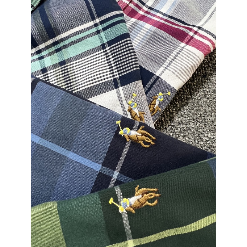 Áo Sơ Mi Tay Dài Kẻ Sọc Ca Rô Thời Trang Cho Nam 2022 Ralph 2022 Laurens