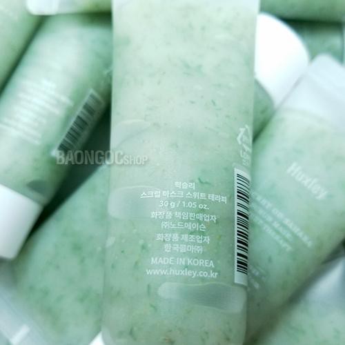 Mặt Nạ Tẩy Da Chết Huxley Scrub Mask – Sweet Therapy 30gr HÀN | BigBuy360 - bigbuy360.vn
