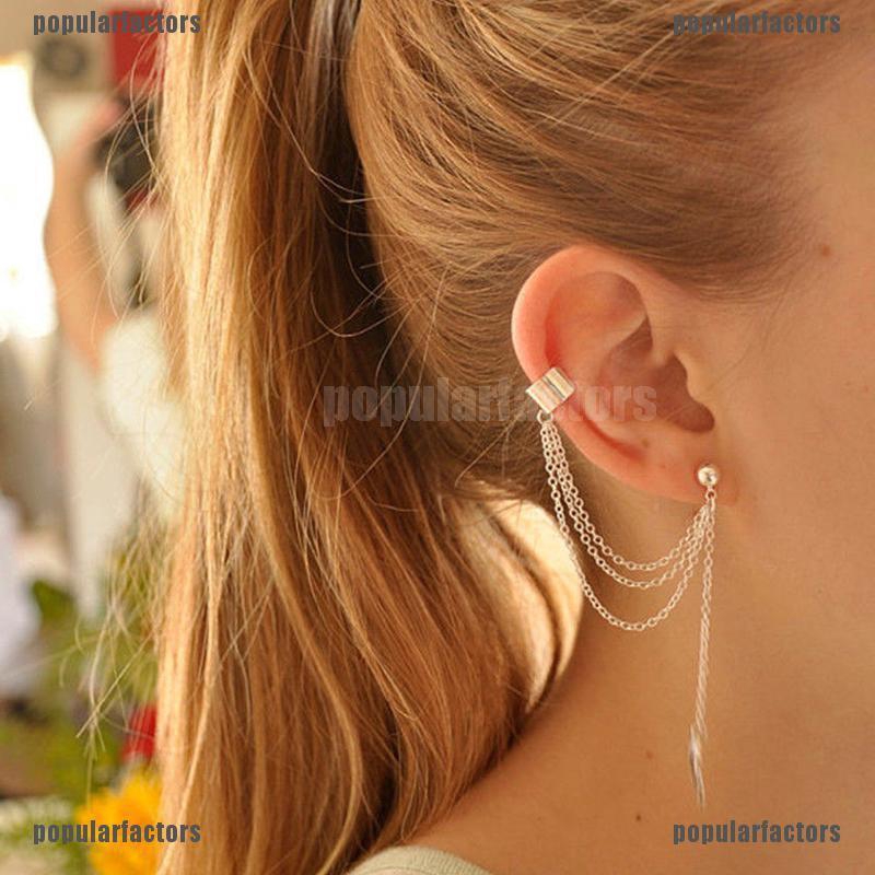 Bông Tai Hình Chiếc Lá Thời Trang Dành Cho Nữ