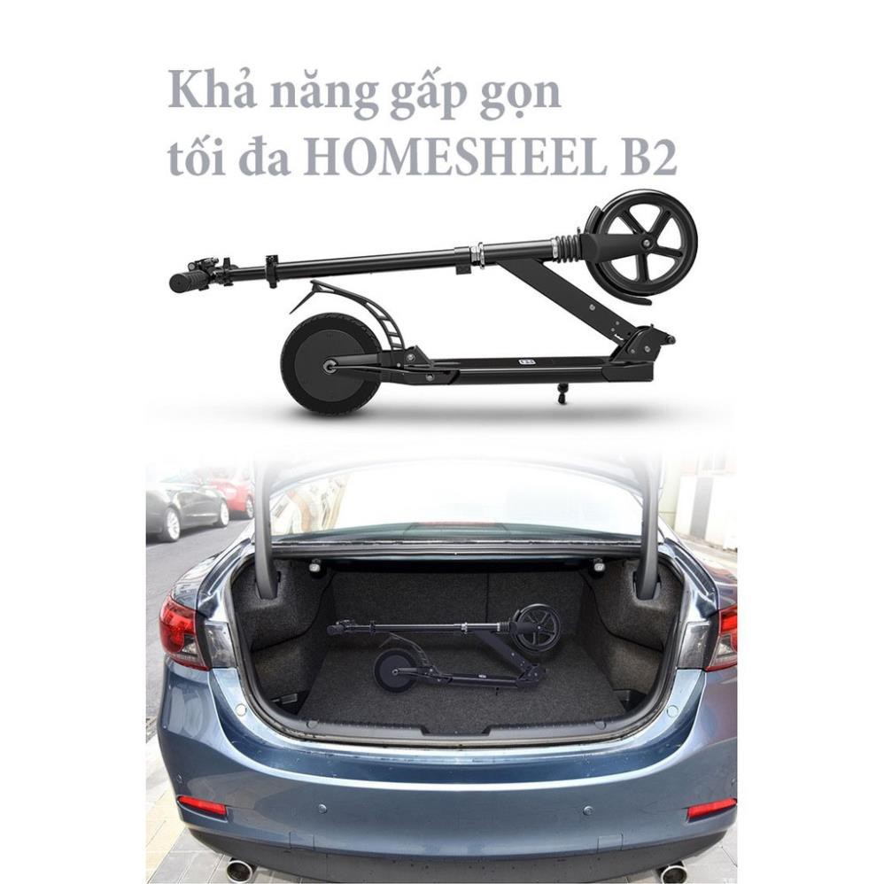 Xe diện scooter homesheel b2 mẫu mới Bảo hành chính hãng Homesheel