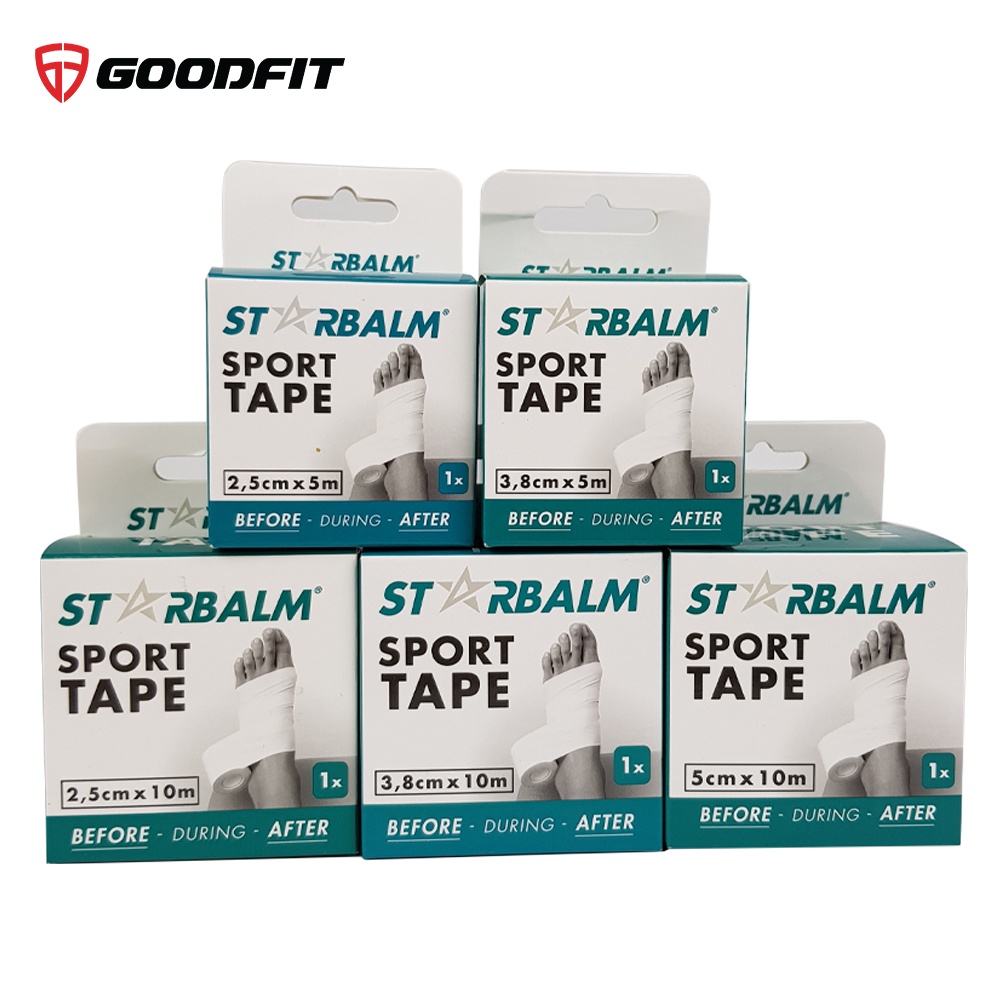 Băng vải thể thao Starbalm Sport Tape Hà Lan - Hàng Chính Hãng - Có 5 size