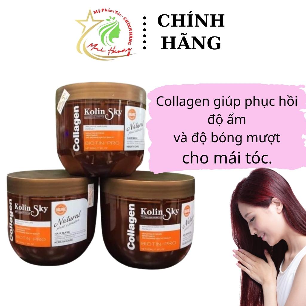 Kem ủ tóc KOLIN SKY, ngăn rụng tóc và kích thích mọc tóc, hấp dầu tóc siêu mềm mượt_750ml