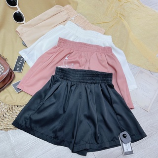 Quần short lụa cạp chun - Freesize ( 4761 )