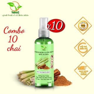 Combo 10 Chai Xịt Thơm Phòng Phòng Đuổi Muỗi 100ml