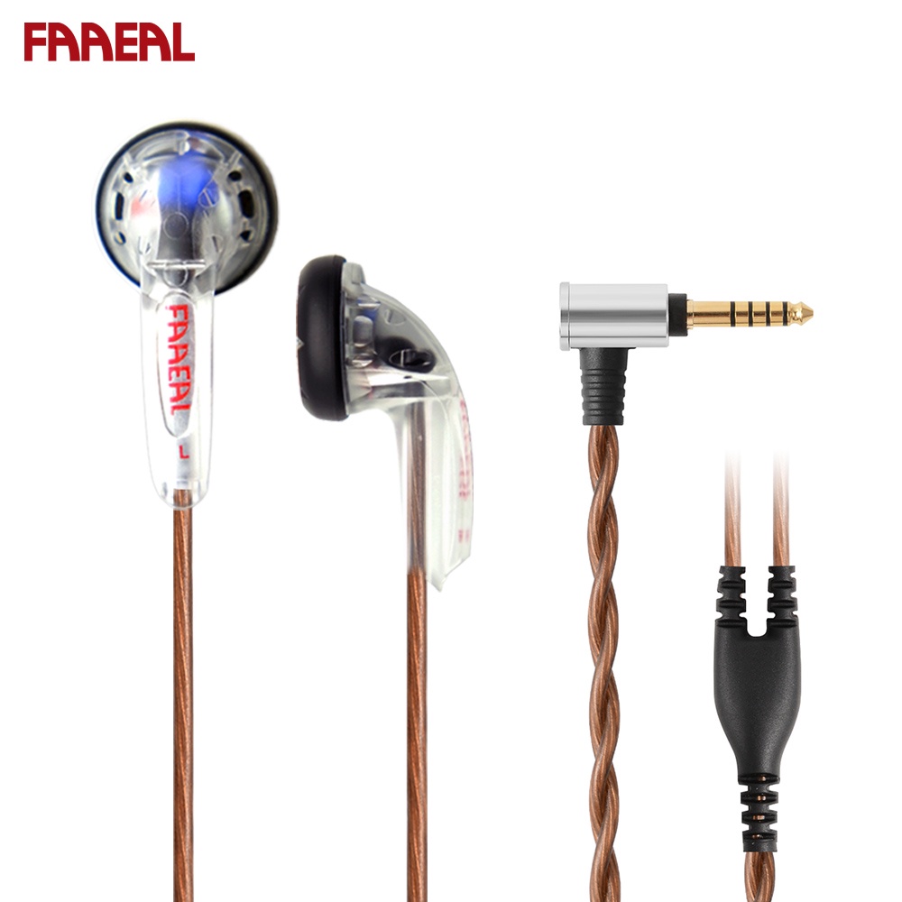 Tai nghe nhét tai FAAEAL giắc cắm tiêu chuẩn 3.5mm 4.4mm 2.5mm tùy chọn cao cấp