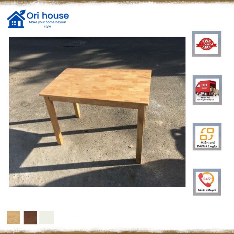 Bàn Ăn Cabin ✌ Bàn Ăn Cao Cấp thương hiệu ORI✌ Chân vuông