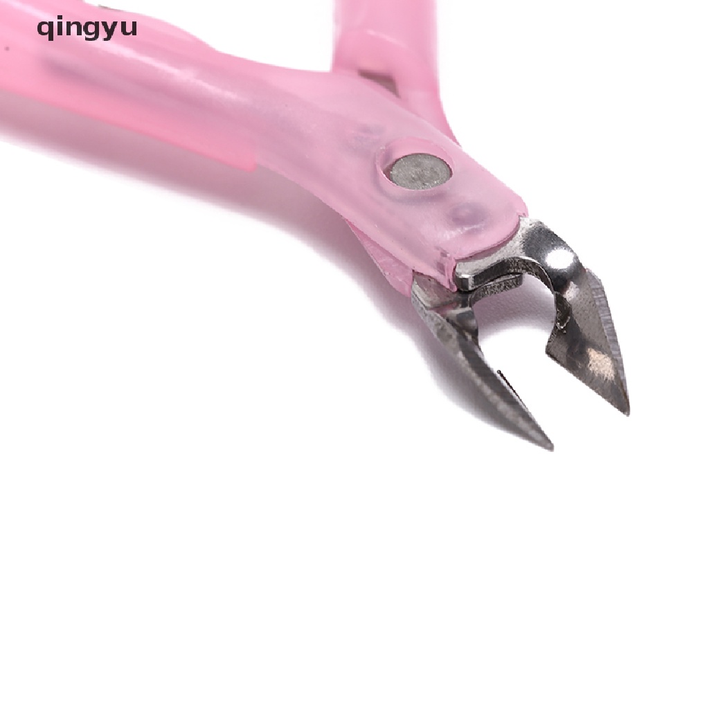 1 Kéo Cắt Móng Tay Bằng Thép Không Gỉ Với Tay Cầm Nhựa