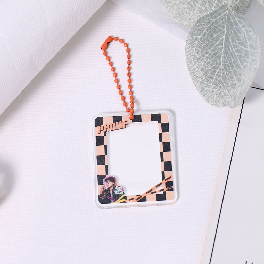 Móc Khóa Khung Ảnh Hình Các Thành Viên Nhóm BTS