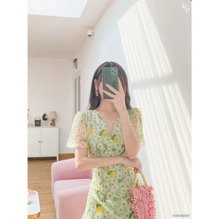 Váy xếp ly bèo_2VA1301XT_Lep'