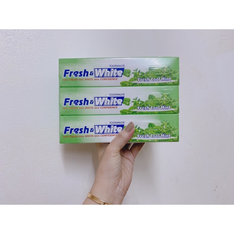 Lốc 6 hộp Kem Đánh Răng Fresh &amp; White 160gx6