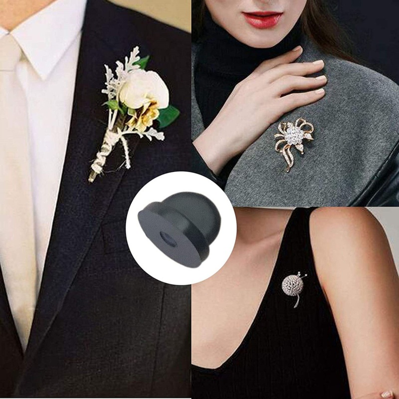 Set 100 Cặp Ghim Cà Vạt Bướm Màu Trơn