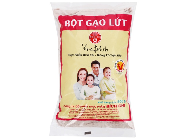 Bột Gạo Lứt Nguyên Chất Bích Chi 500g