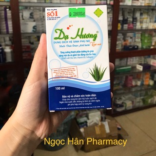 DUNG DỊCH VỆ SINH PHỤ NỮ DẠ HƯƠNG