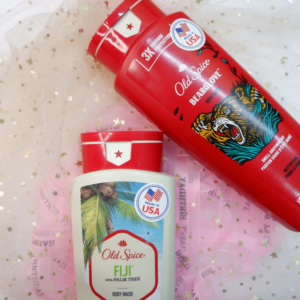 Sữa tắm Old spice timber/ bearglove/ fiji 473ml nhập Mỹ NPP shoptido