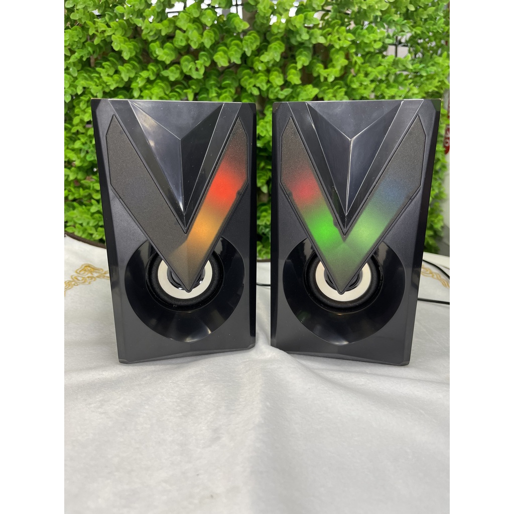 Loa Máy Vi Tính SPEAKER 1050 Có Đèn Led, Âm Thanh Hay Sắc Nét, Thiết Kế Sang Trọng Đẹp Mắt, Mang Lại  Âm Thanh Tuyệt Vời