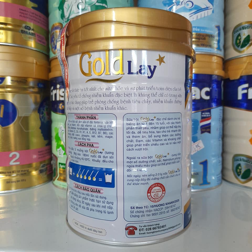 Sữa GoldLay Pedia 900g cho trẻ biếng ăn (date mới)