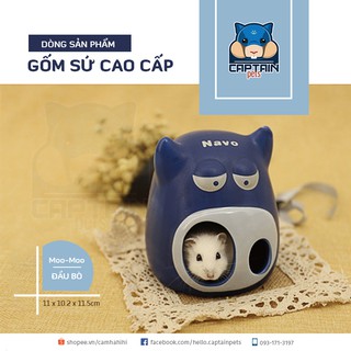 Nhà ngủ sứ cao cấp NAVO cho Hamster