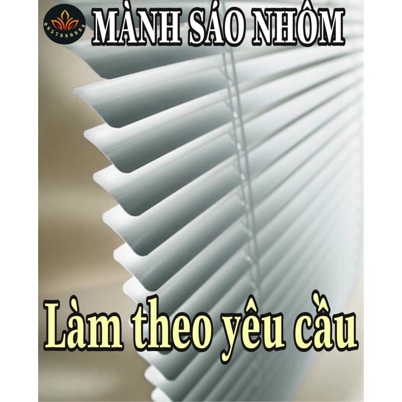 Rèm sáo nhôm, mành sáo nhôm