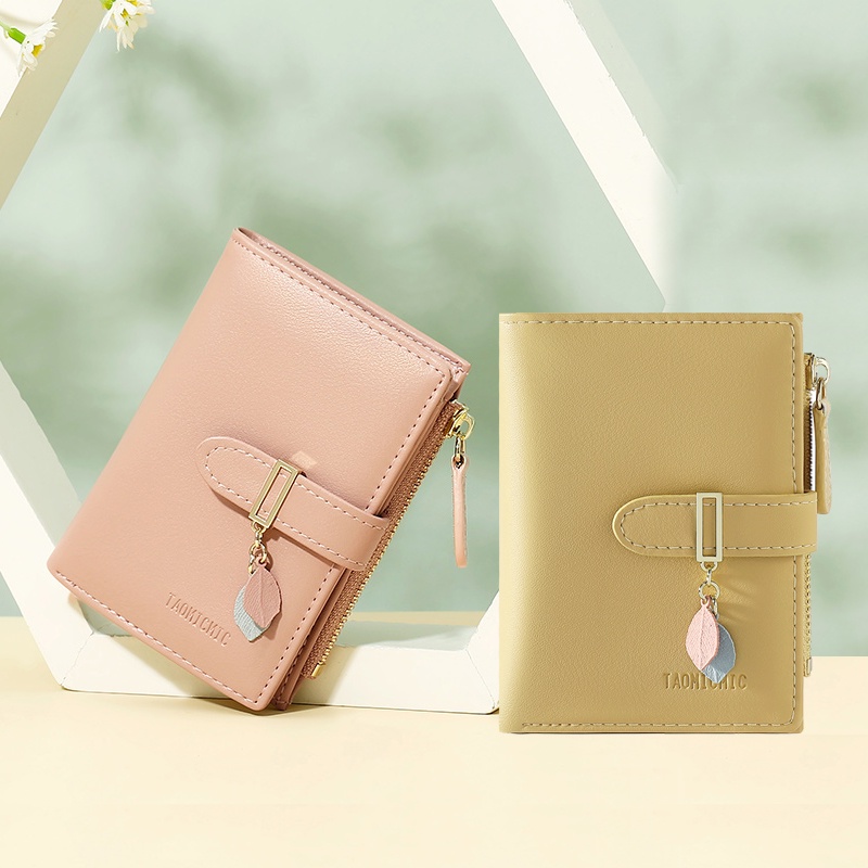 Ví gập móc lá - Hàng loại 1 - TB.Store VI35 11,5x9x2,5 cm