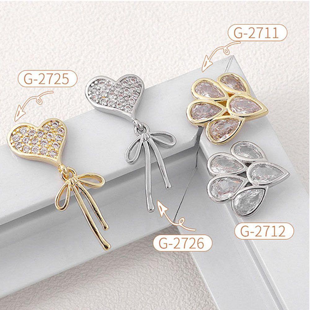 OCEANMAP Phụ Kiện Trang Trí Móng Tay Hình Bướm 3D Sang Trọng