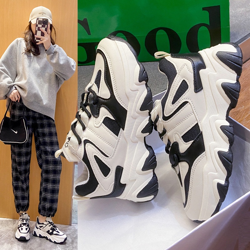 Giày thể thao độn đế 7cm nữ mẫu mới 2022 (N60