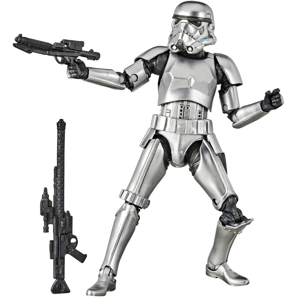 🌟Stormtrooper🌟Mô hình Hasbro◊Star Wars Black Series 6-inches◊The Empire Strikes Back - Carbonized Version