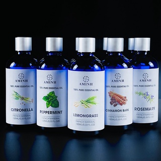Combo 2 chai tinh dầu pháp 100ml 14 mùi hương tùy chọn giúp thơm phòng ngủ ngon và tinh thần thoải mái
