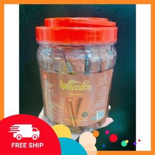 Bánh quế wasuka vị socola hủ 45 cây hàng nhập indonesia - ngon rẻ chất lượng