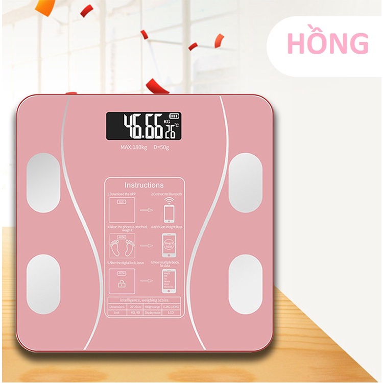 Cân Sức Khỏe Thông Minh Đo Đạc 10 Chỉ Số Khác Nhau