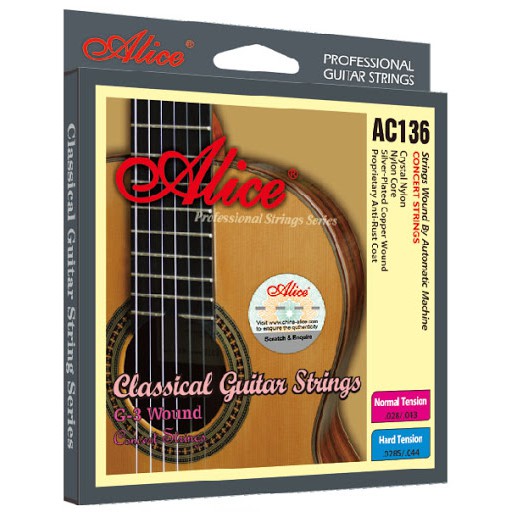 Dây đàn nylon Alice AC136 - dây đàn Guitar Classic