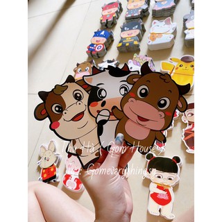 bao lì xì chibi hoạt hình xịn mix
