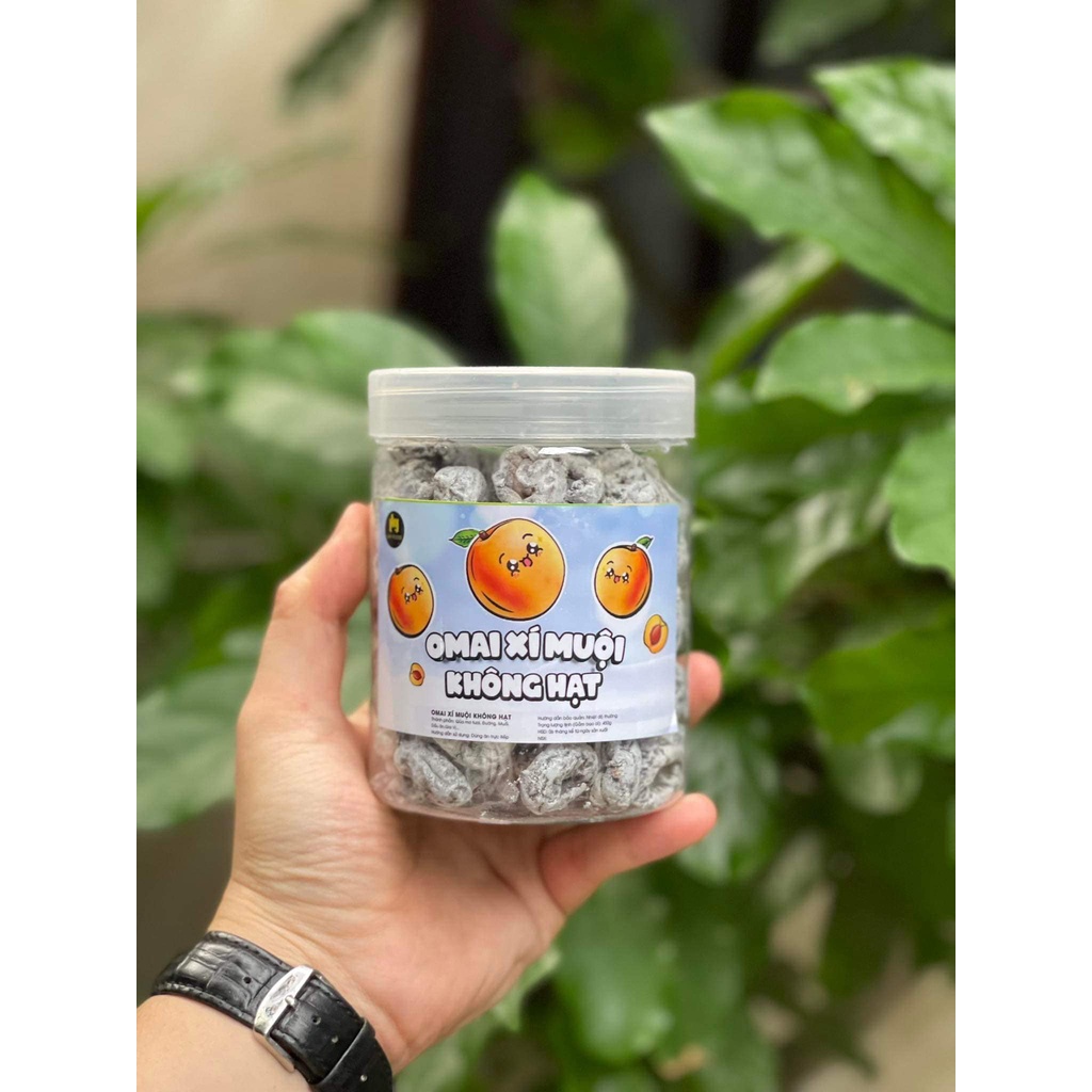 Ô mai mơ mận dẻo không hạt - Siêu Ngon hộp 500g