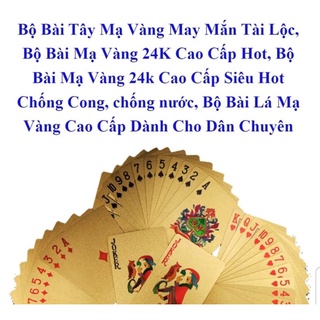 BỘ BÀI LÁ MẠ VÀNG
