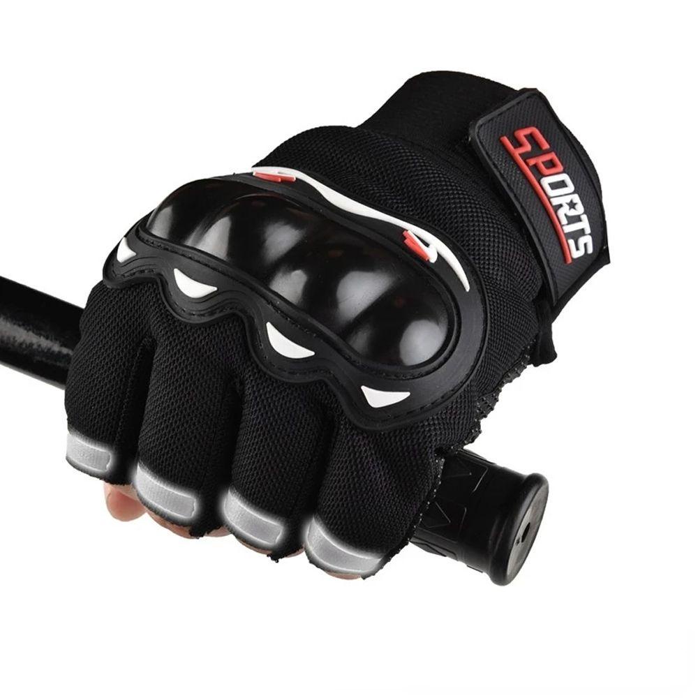 IVORY Găng Tay Hở Ngón Thể Thao Bảo Vệ Khi Lái Xe Mô Tô