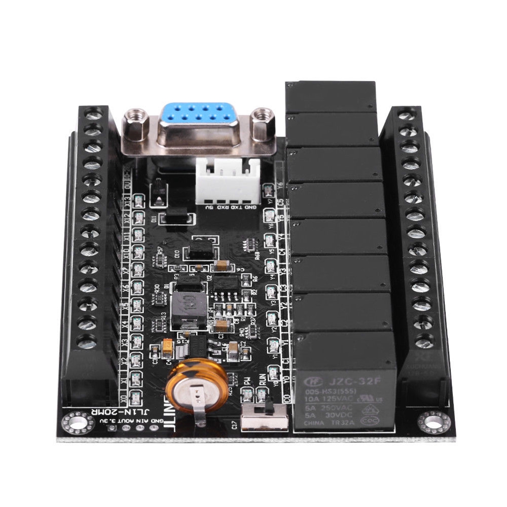 Bảng mạch DIYMORE FX1N-20MR 24V PLC điều khiển chương trình logic