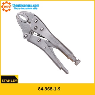 Kềm bấm chết 7" mỏ cong stanley 84-368-1-s