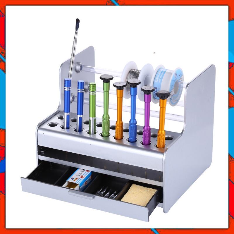 Giá đựng tovit có khay đựng ốc (chất liệu nhựa cứng)