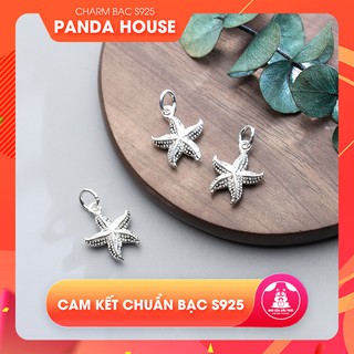 Charm bạc s925 hình con sao biển size 3.5x13x17mm - Panda House