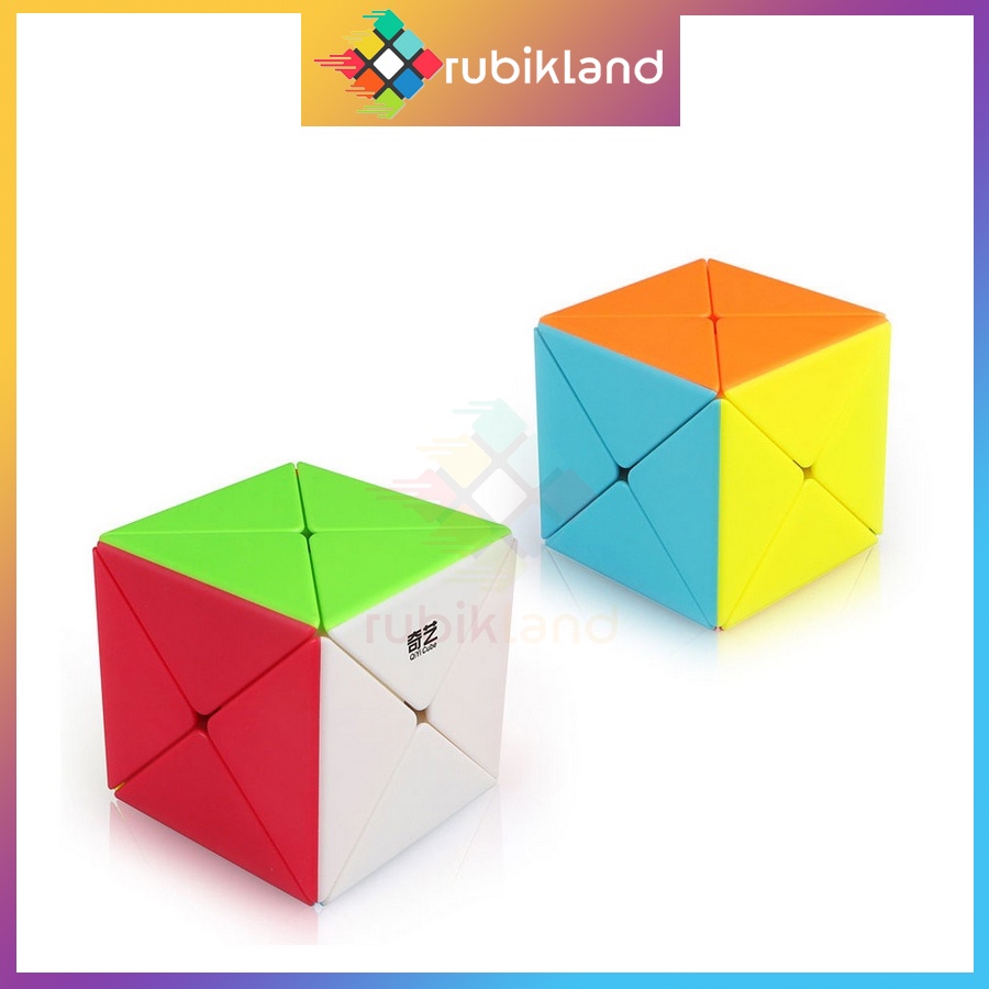 Rubik Biến Thể QiYi Dino Cube Rubic Qiyi X Dino Skewb Magic Cube Đồ Chơi Trí Tuệ Trẻ Em