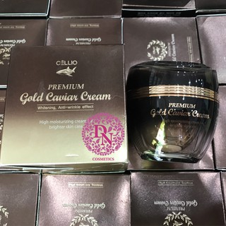 Kem dưỡng Cellio chiết xuất trứng cá tầm và tinh thể vàng