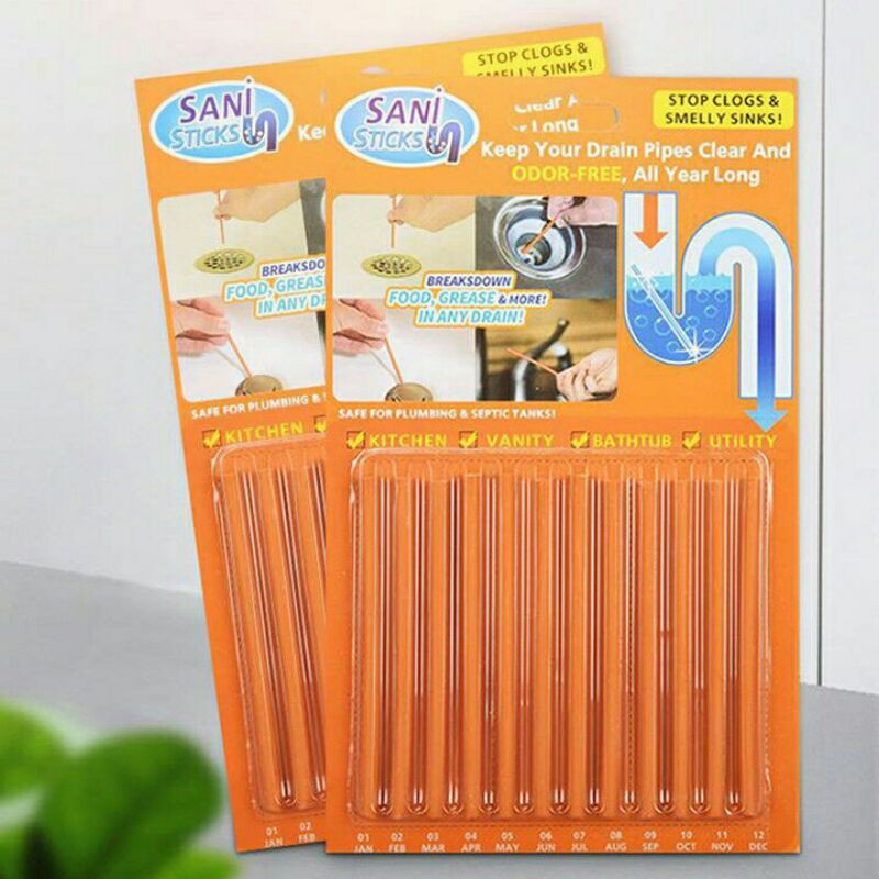 Que thông tắc cống SANI STICKS