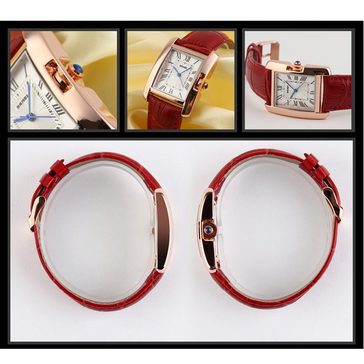 Đồng hồ nữ Skmei chính hãng dây da cao cấp SP459 (Nhiều màu) | BigBuy360 - bigbuy360.vn