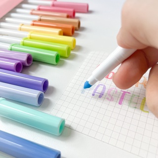 Bộ 20 màu bút fiber pen pastel thiên long colokit trang trí sổ - hidari - ảnh sản phẩm 6